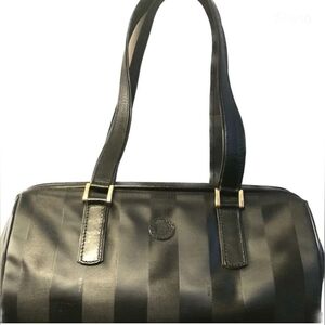 FENDI Vintage Pequin Bowler/Boston